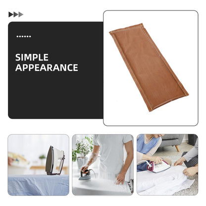 Ciieeo Heat Transfer Non Stick Ironing Mat 15.74X6.49 Inch Vinyl Pressing Pad Heat Press Pillow for Crafts DIY Transfer Projects Reusable Resistant Ironing Pad