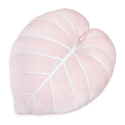 Green Philosophy Co. Monstera Leaf Pillow - Mossy Earth - Large Soft Plant-Shaped Plush Cushion for Couch, Bed, or Reading Nook - Cute & Unique Nature-Inspired Decor Super Soft & Cuddly Throw Pillow