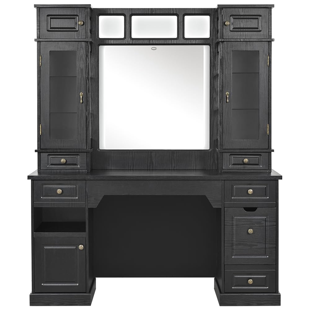 Dir Barbershop Station Beauty Salon and Barber Station with Cabinet BRITAINNICA