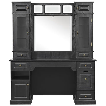 Dir Barbershop Station Beauty Salon and Barber Station with Cabinet BRITAINNICA