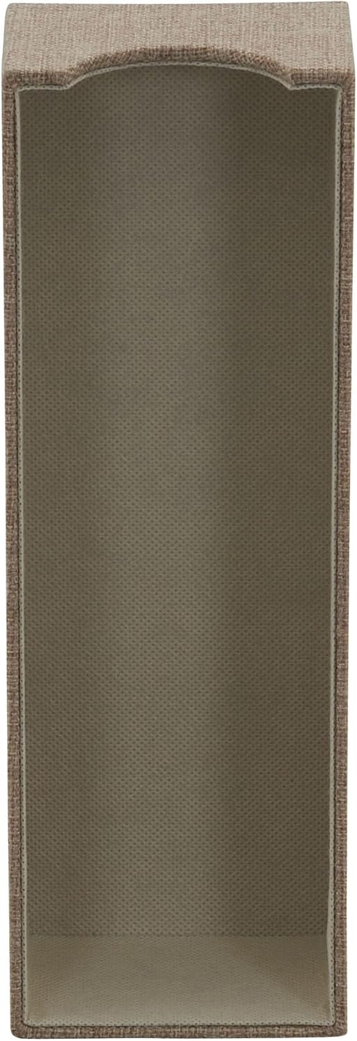 Household Essentials Brown 720-1 Deep Drawer Organizer Box for Storage | 12 in x 4 in x 3.13