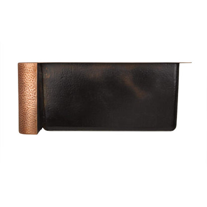 Signature Hardware 375974 Fiona 42" Farmhouse Single Basin Copper Kitchen Sink