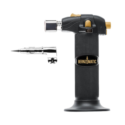 Bernz-O-Matic ST2200T Micro Flame Butane Torch Kit, Small, Black
