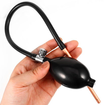 STOBAZA Manual Sugar Blower Pump 18.11 Inch Candy Blowing Tool with Flexible Airbag for Detailed Sugar Art and Candy Sculpting