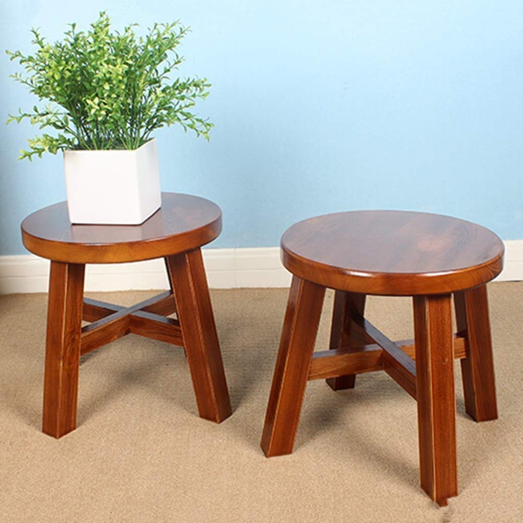 YWMLFZ Wooden Stool，Choice Products Person Circular Outdoor Wooden Picnic Table ，Artistic