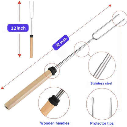 Portable 27 Piece Camping Cookware Kit - Stainless Steel Grilling Utensils for Travel, Picnics, RVs, BBQs, Parties and More