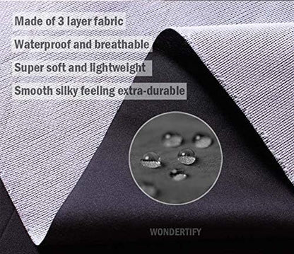 WONDERTIFY Strange Graffiti Apron, Cute Cartoon Bib Apron for Men Women, Adjustable Neck