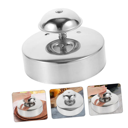 Hoement Sandwich Cutter and Sealer Mold 3.54 Inch Reusable Non-Stick Bread Press Tool for Diy Sandwiches Home Kitchen Bakery Use