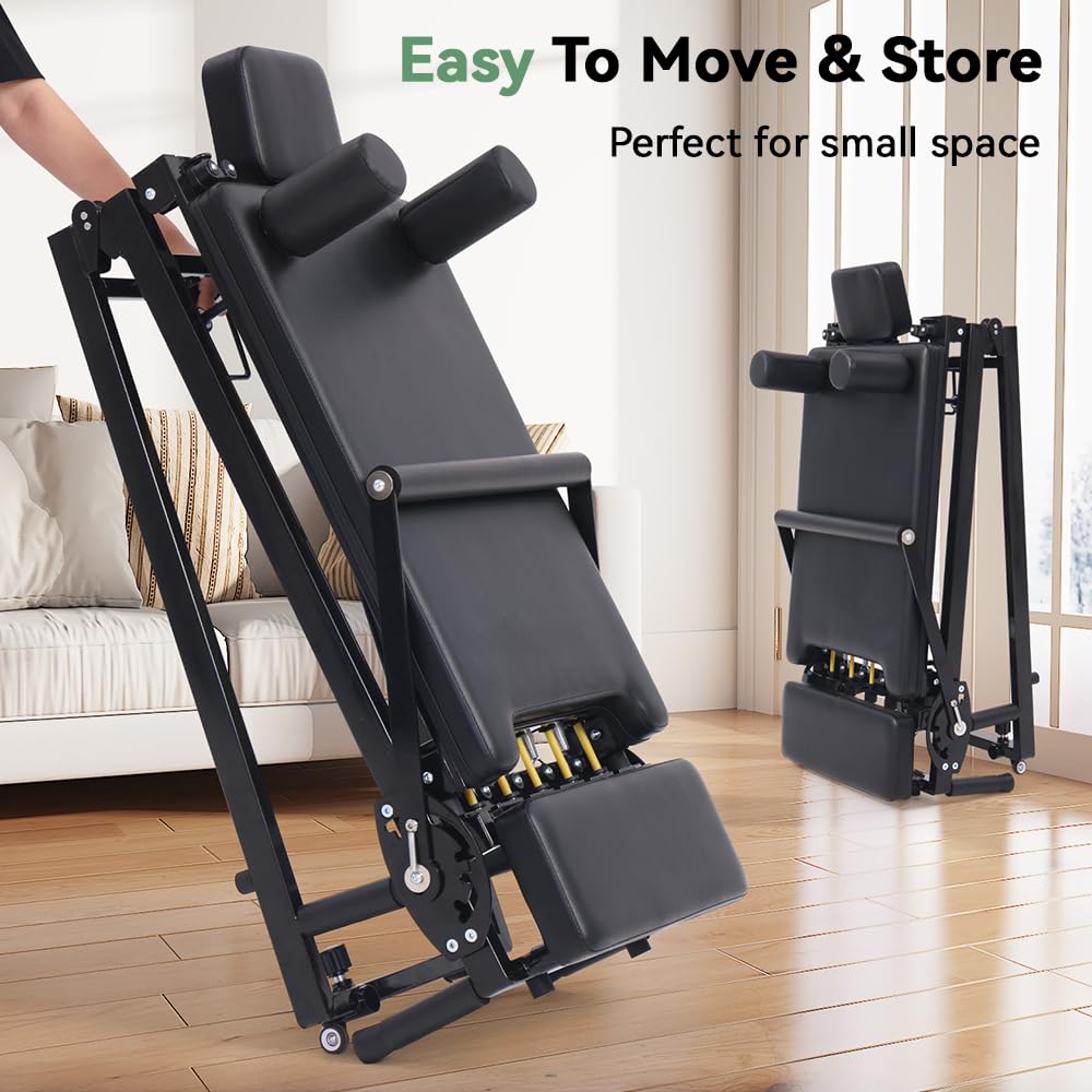 Fairgom Foldable Pilates Reformer Machine, Dual Resistance with Springs and Cords, Pilates Equipment for Home and Gym Use, Suitable for Advanced and Beginners Users, Up to 400 lbs Capacity