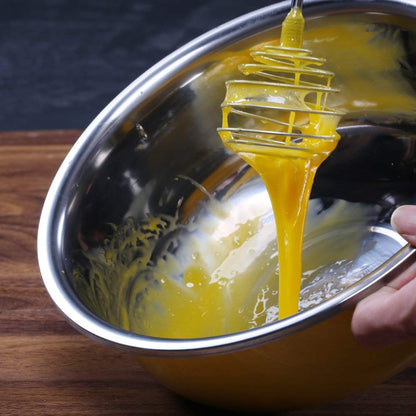 TAFOND Whisk, Stainless Steel Spring Whisk, Balloon Whisk Egg Beater for Blending, Whisking, Beating, or Stirring