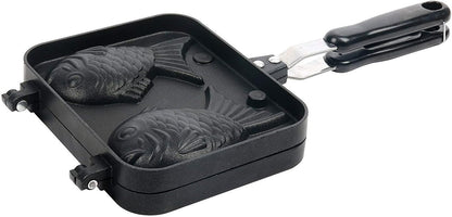 Cake Pan Waffle Maker - Aluminum Alloy Non-stick Waffle Cake Baking Mold Plate (Fish Mould)