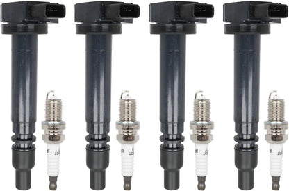 ECCPP 3 ignition coils with 3 iridium Spark Plugs,UF808,coils packs,for Smart Fortwo 2016-2017 0.9L‎224332428R,UF-808