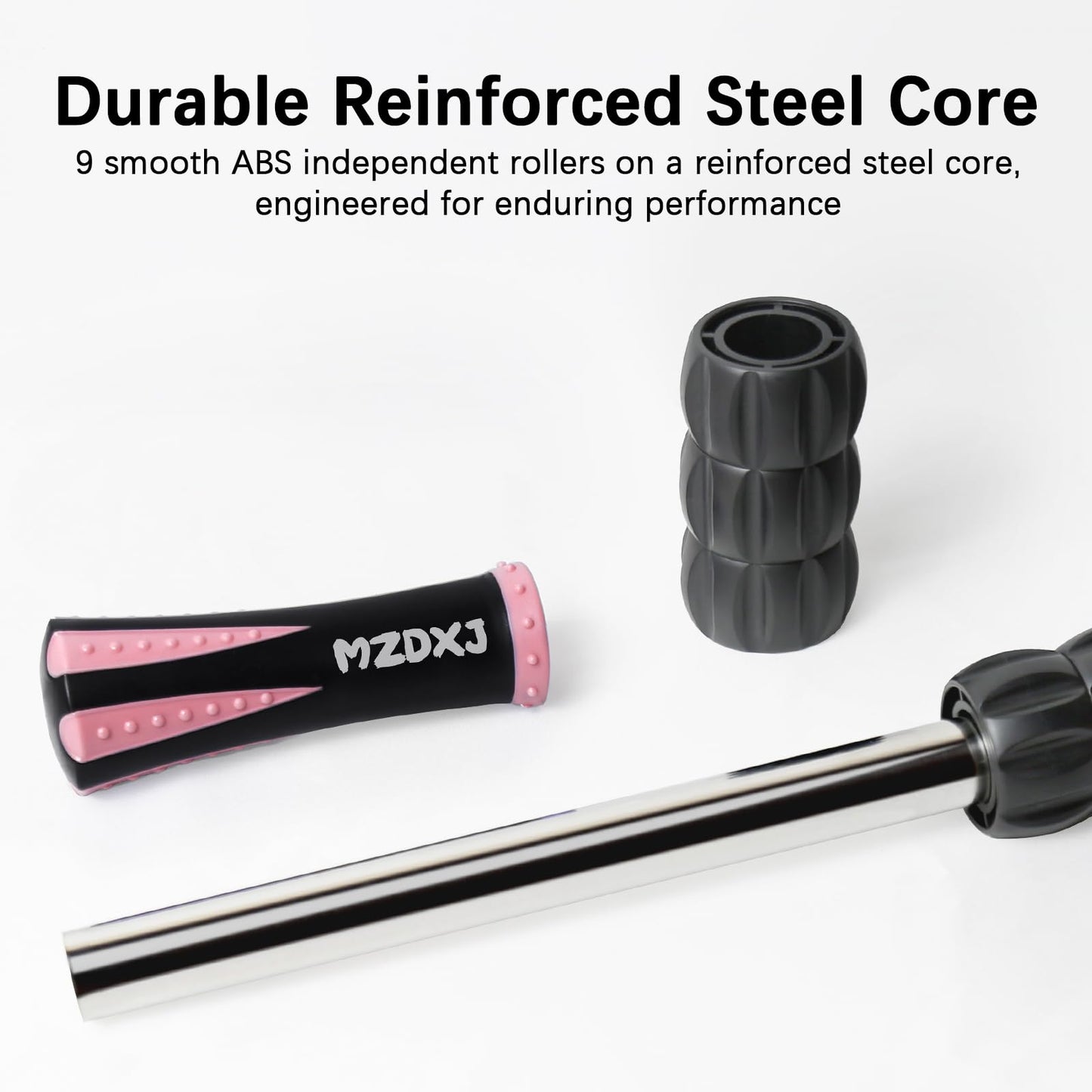 Muscle Roller, Massage Roller Stick for Athletes, Help Reducing Muscle Soreness Cramping Tightness Leg Arms Back Calves Muscle Massager