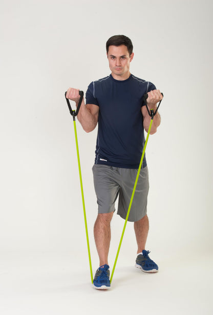 Black Mountain Products Single Resistance Band - Door Anchor and Starter Guide Included