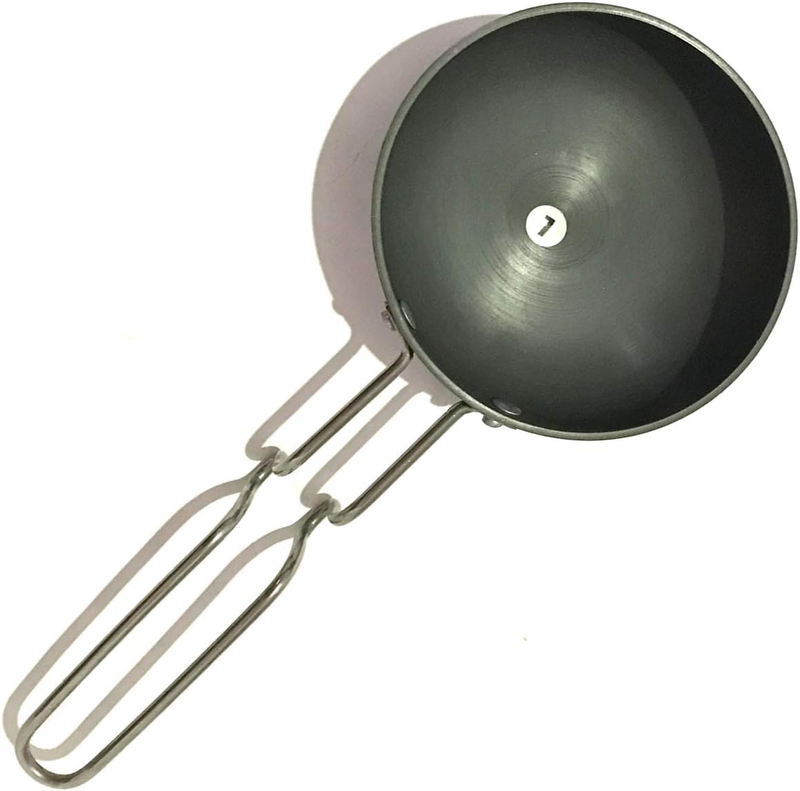 G&D GD Tadka Pan, Aluminum Non Stick Large Chowka Pan for Cooking, Spice Heating Pan