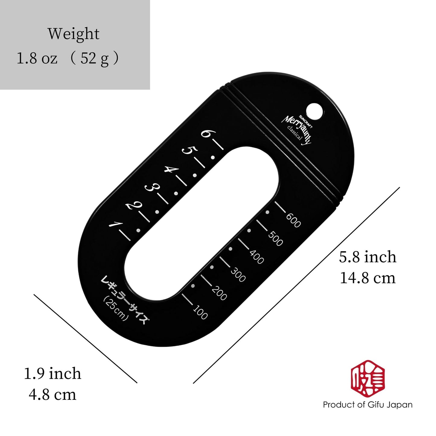 Seki Japan Spaghetti Measure Tool, pasta portion control gadgets, dry noodle plastic measuring tool