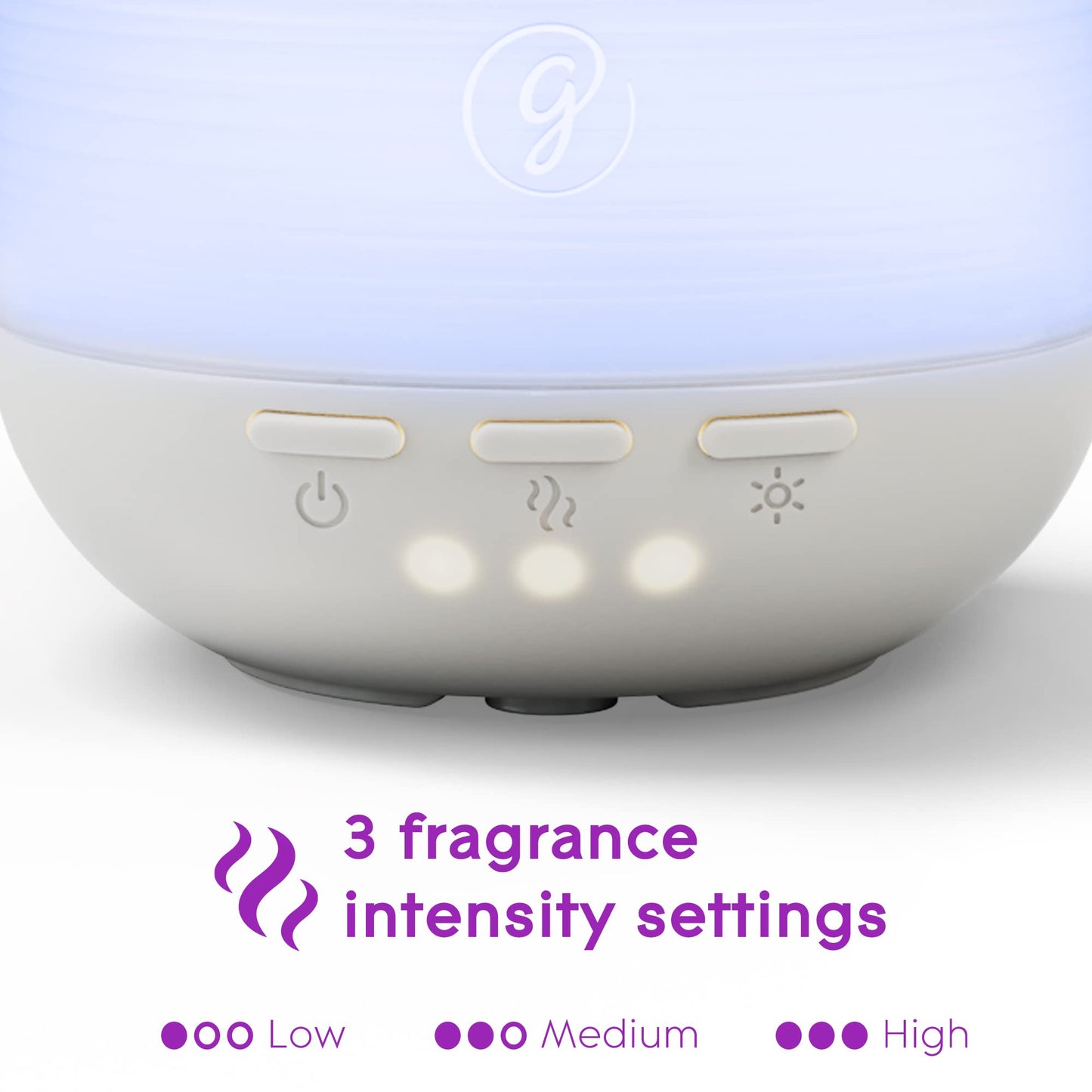 Glade Aromatherapy Diffuser & Essential Oil, Air Freshener for Home, Choose Calm Scent with Notes of Lavender & Sandalwood, 0.56 Fl Oz