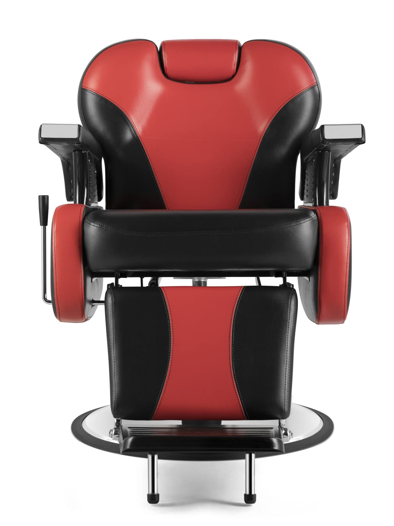 Funnylife Black Salon Styling Vintage Heavy Duty Hydraulic Reclining Barbershop Beauty Salon Equipment