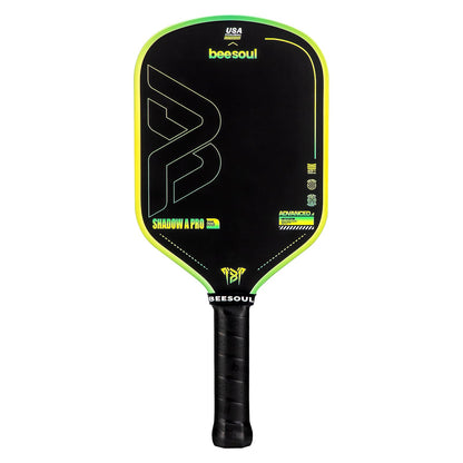 Beesoul Professional Pickleball Paddles – 4th Gen Thermoformed Core– Charged Surface Technology for Power & Feel – T800 Carbon Fiber – USAPA Approved - NFC Chip