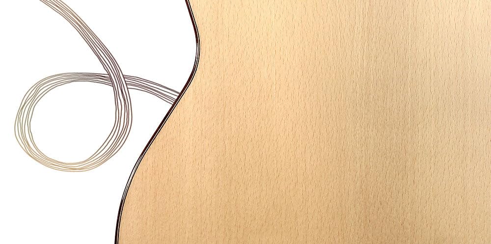 Kremona Rosa Luna CW – Acoustic/Electric Flamenco Guitar – Handmade in Europe – Padded Gig Bag Included