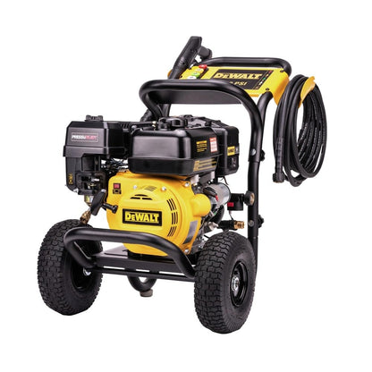 DeWalt DXPW3400PRNB-S PressuReady 3400 PSI Gas Pressure Washer with Quick Start Technology, 2.5 GPM Axial Cam Pump, 208cc Engine, Cold Water, Includes 25-Ft Hose, Nozzles, Spray Gun & Wand, 49-State