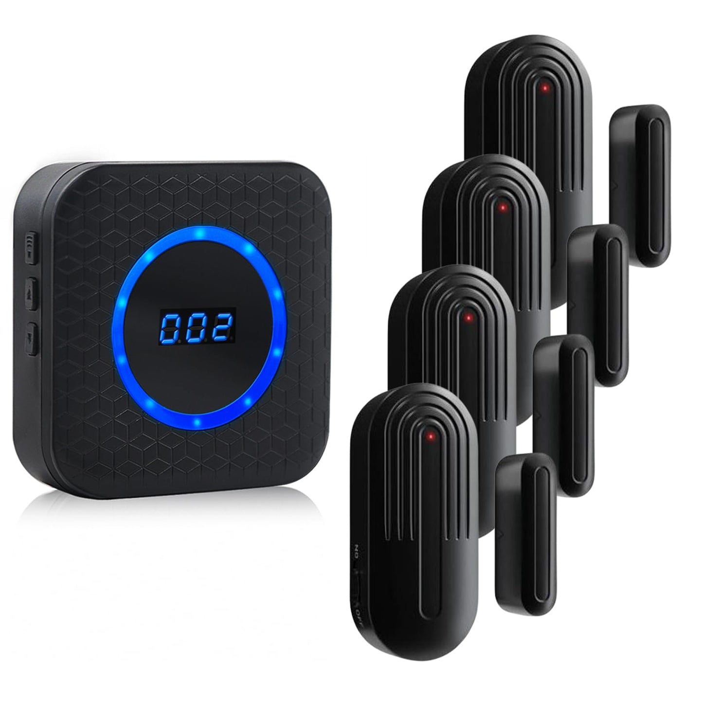 SanJie Wireless Door Chime for Business When Entering Door Entry Chime Door Bell with 800Ft Range Door Chimes When Door Opens for Home Door Alarm with Chime Adjustable Volume