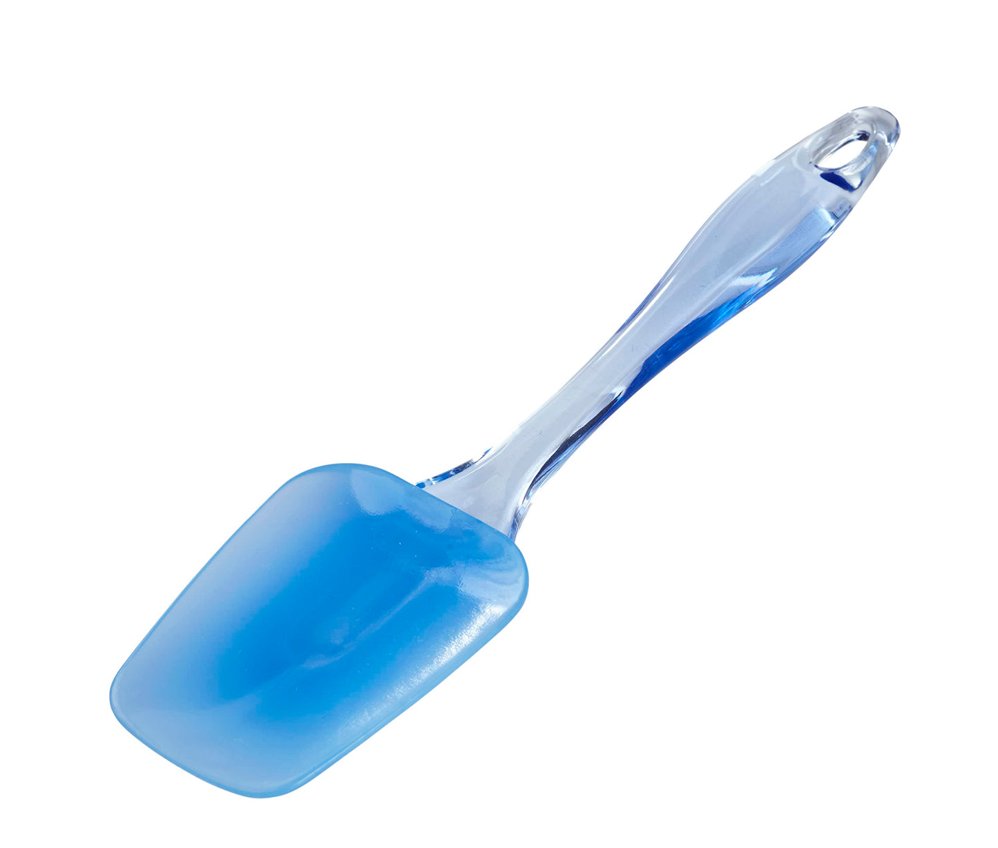Wilton Easy Flex Silicone Spatula Set - Your Versatile Tools for Mixing, Folding, Scraping, Cooking, Frosting and Serving, Blue, 3-Piece
