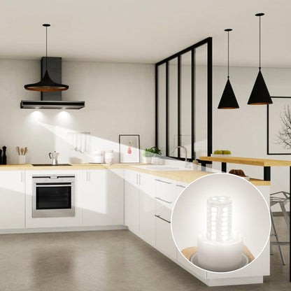 KEI D28X Freezer Light Bulb, 3.8W Replacement, 450LM E17 LED Intermediate Base Daylight White 5000K, 2-Pack