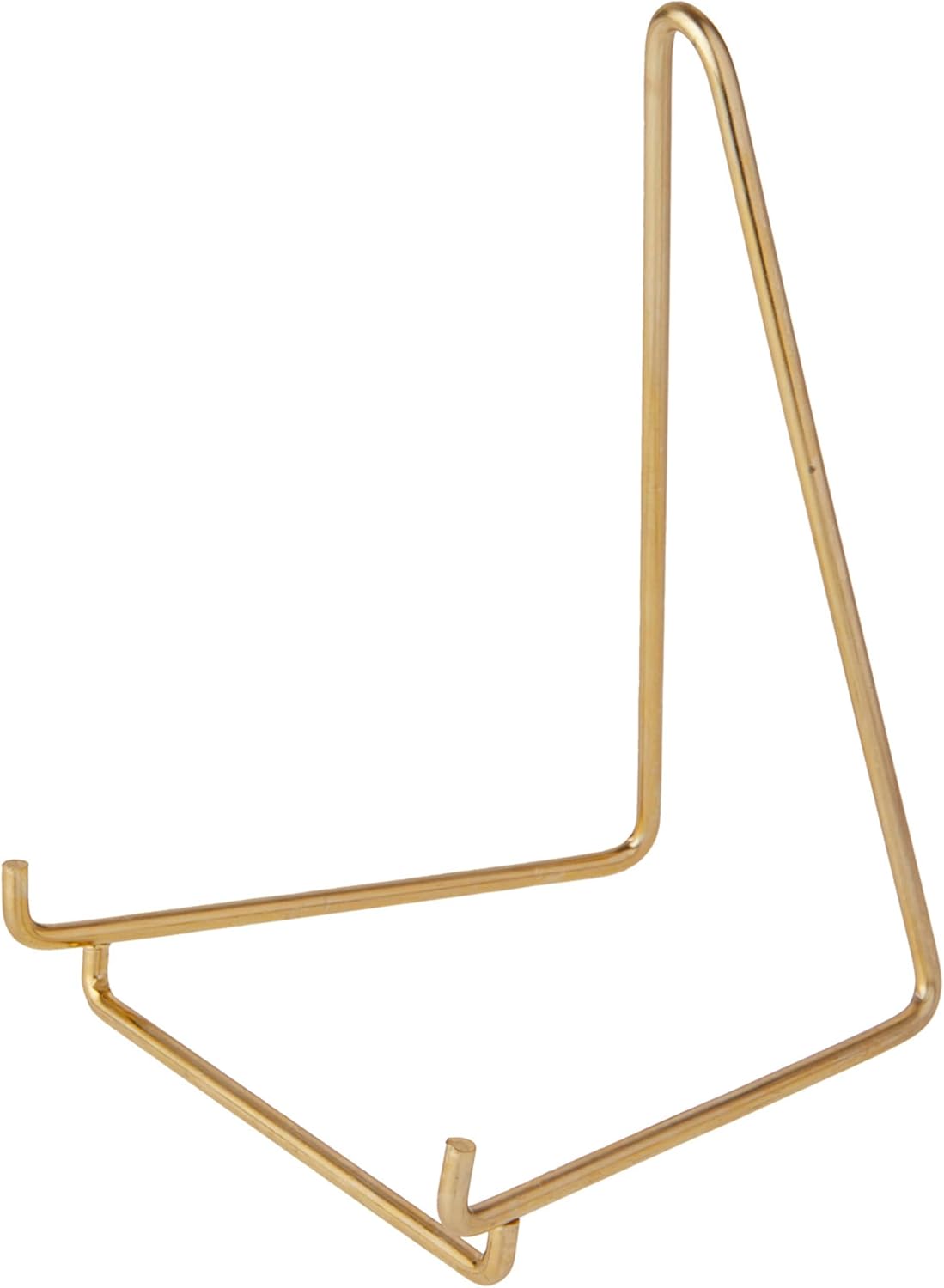 Bard's Gold-toned Wire Easel Stand, 6" H x 4" W x 4" D, Pack of 2