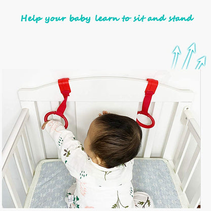 Skiennix Baby Pull-Up Rings - Walking Exercise Assistant for Infants | 4-Piece Set
