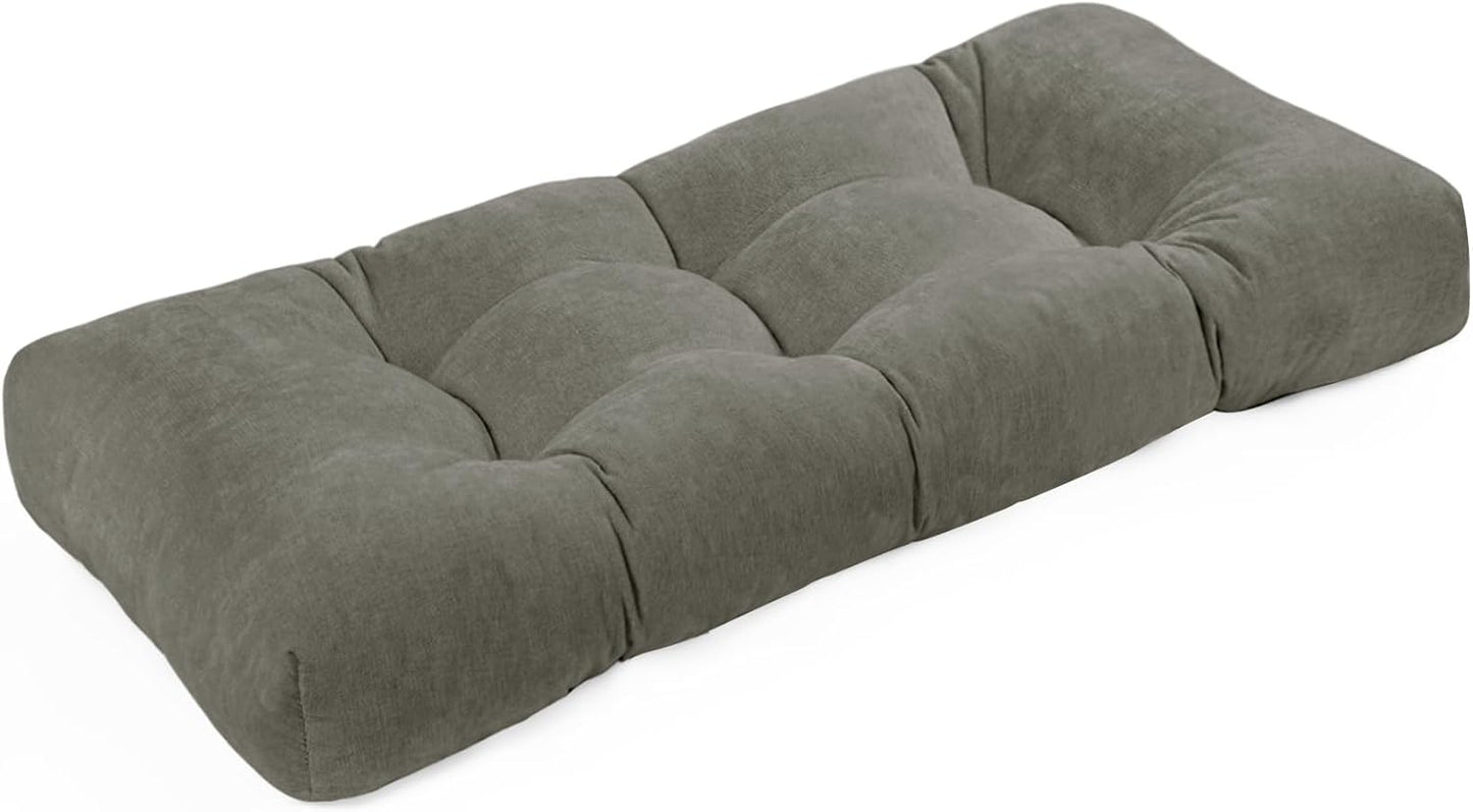 36 Inch, 36x14x4) ROFIELTY Bench Cushion Non-Slip Tufted Bench Cushion for Indoor Furniture for Bay Window, Entryway