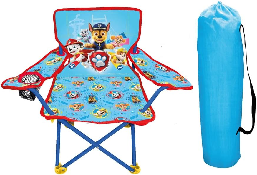 Paw Patrol Kids Camp Chair with Carry Bag