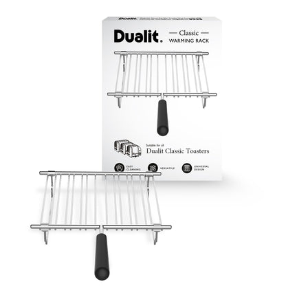 Dualit Classic Warming Rack for Dualit Classic Toasters | 1 x Warming Rack To Warm Items over a Dualit Toaster | Toaster Warming Rack | Ideal Toaster Accessory