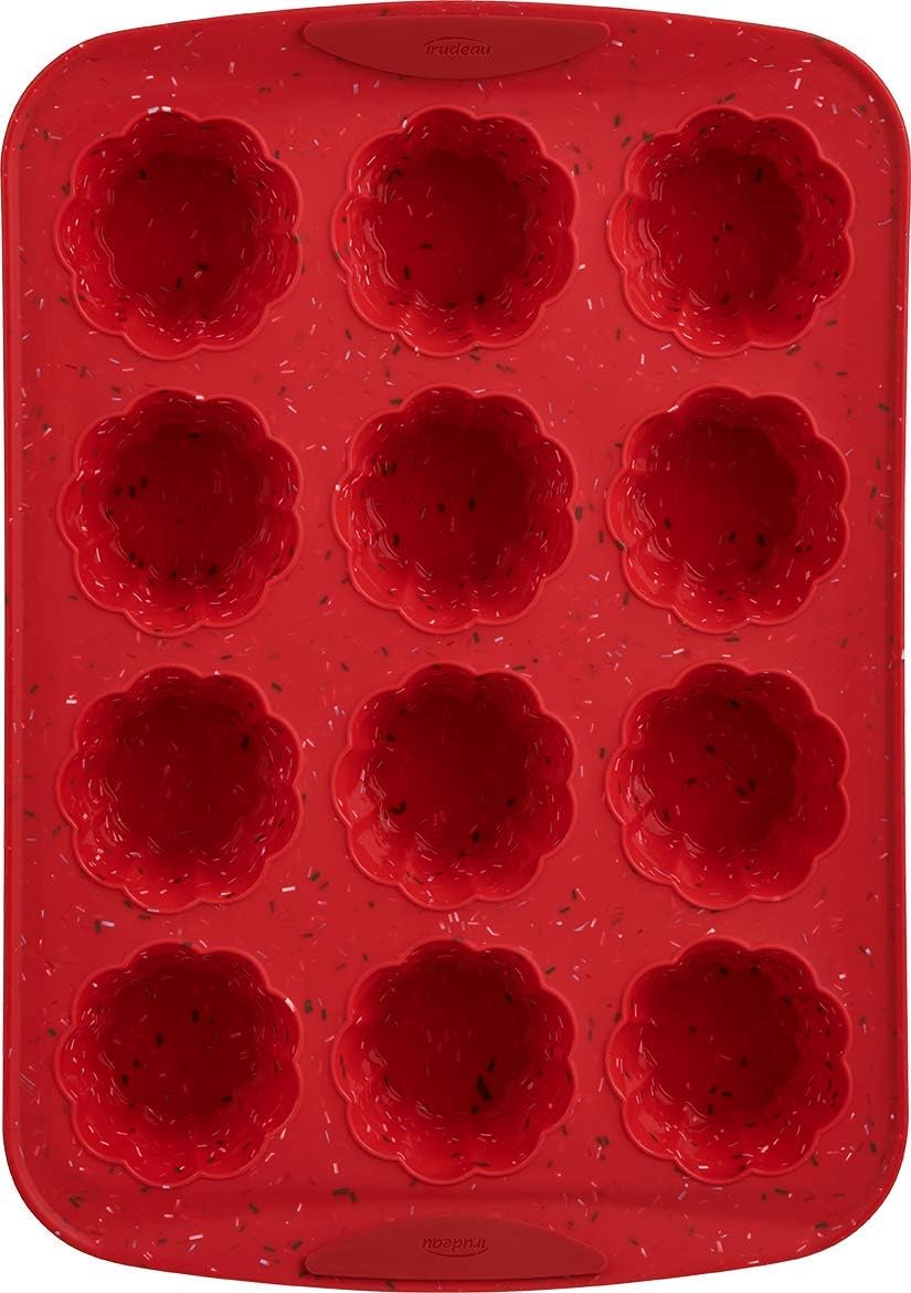 Trudeau 12-Count Cupcake Pan, Multi Bakeware