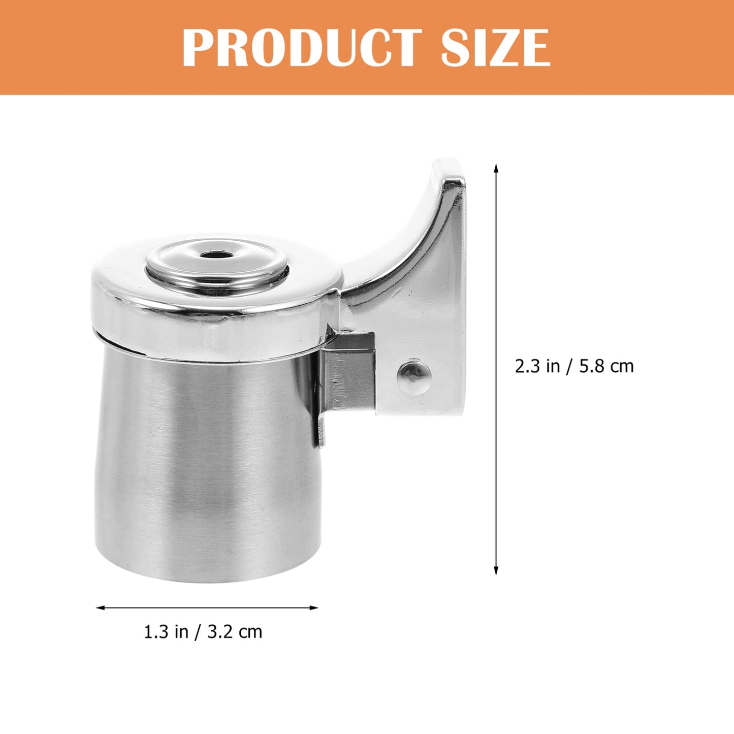 DOITOOL Tea Kettle Whistle Replacement Stainless Steel Teapot Spout Tip Water Boiling Kettle Nozzle Stovetop Teapot Warning Accessory