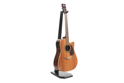 Ruach GS-5 Wooden Acoustic Guitar Stand Hanger for Acoustic and Electric Guitar - Black