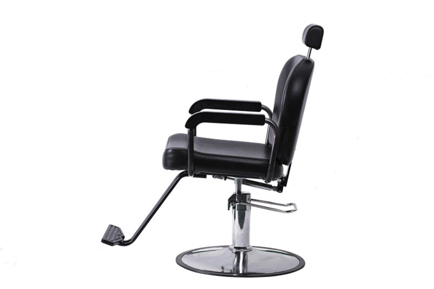 Funnylife Vintage Black Styling Salon Shampoo Barber Chair
