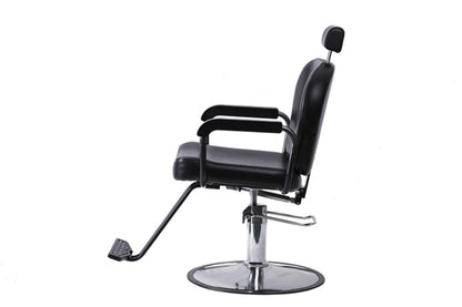 Funnylife Vintage Black Styling Salon Shampoo Barber Chair