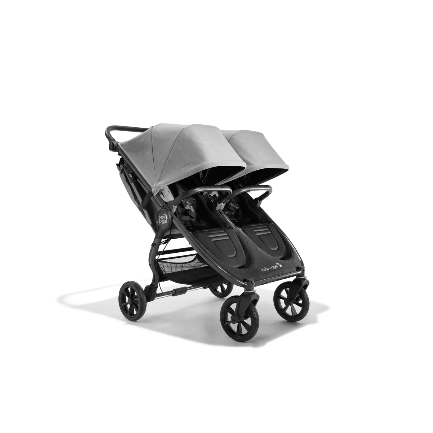 Baby Jogger® City Mini GT2 All-Terrain Double Stroller, Forever Air Rubber Tires, All-Wheel Suspension, Twin Stroller with Belly Bar, Leatherette Handlebar, Premium Fabric, Amazon Exclusive Pike Color