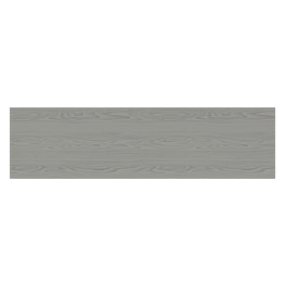SIMPLIHOME Amherst TV Stand - 72 inch Wide Solid Wood Media Console in Fog Grey, Transitional Entertainment Center for Living Room for TVs up to 80 Inches with Shelves and Cable Management