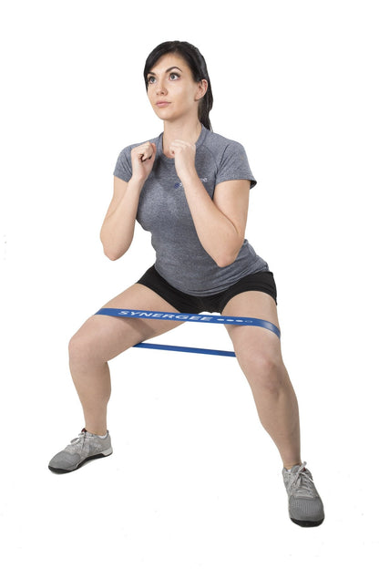 Synergee Exercise Fitness Resistance Band Mini Loop Bands That Perform Better When Working Out at Home or The Gym