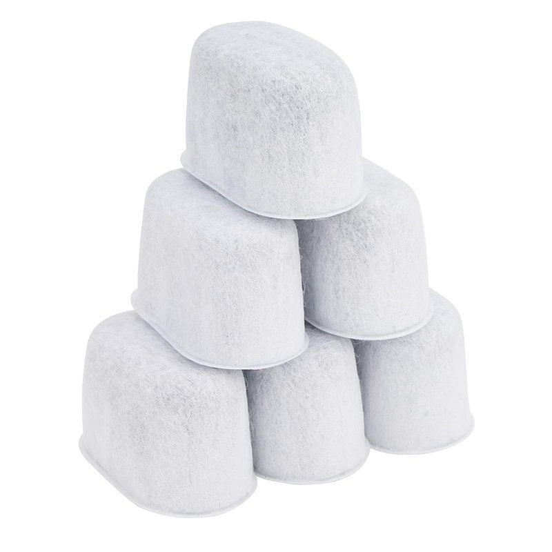 BES870, BES876, BES878, BES840 Charcoal Water Filter Replacement for Breville Barista Express/Pro (Impress) Espresso BES870XL, BES876BSS, BES878BSS,BES840XL,BES860XL, BES810BSS (6pcs).