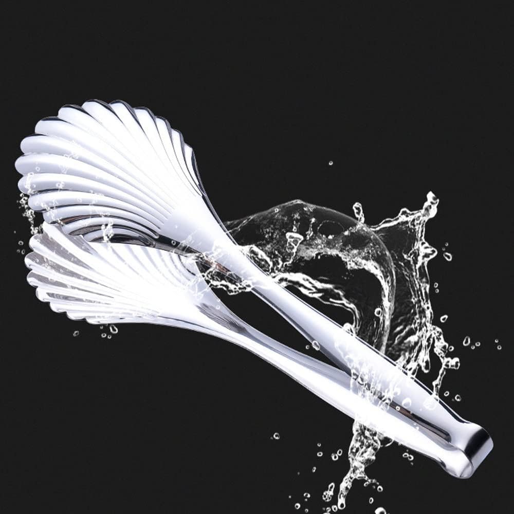 Buffet Salad Serving Tongs, 12 Inch Stainless Steel Catering Chef Food Serving Utensils, Set of 2