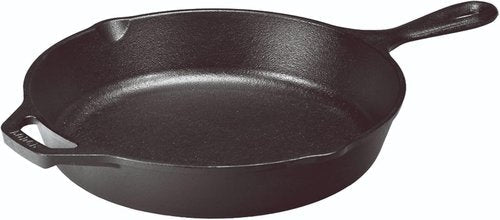 Lodge Seasoned Cast Iron Skillet - Non-Toxic, PFAS-Free Cookware - Naturally Non-Stick, 10.25 Inches