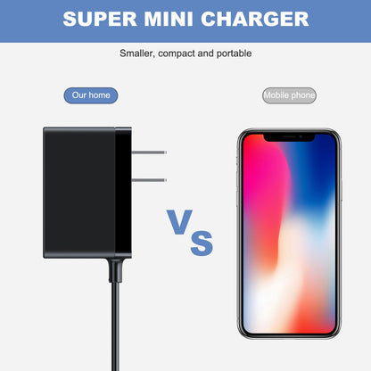 Charger Compatible with Voweek VC08 VWVC08 VW-VC08 VC07 VW-VC07,Iwoly C150,Greenote GSC50/GSC40,Wlupel Hero 8,Vactidy V8,GeeMo G201 Replacement Stick Cordless Vacuum Cleaner Sweeper Battery Power Cord
