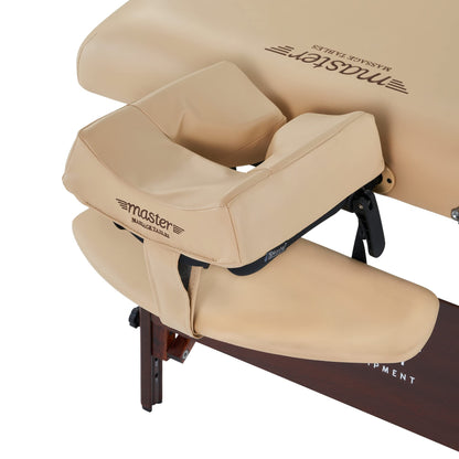 Master Massage 30" Del Ray Pro Portable Massage Table (30" Width x 84" Length) with Adjustable Table Height, 750lbs. Working Capacity- Massage Bed, Tattoo Table, Lash Table