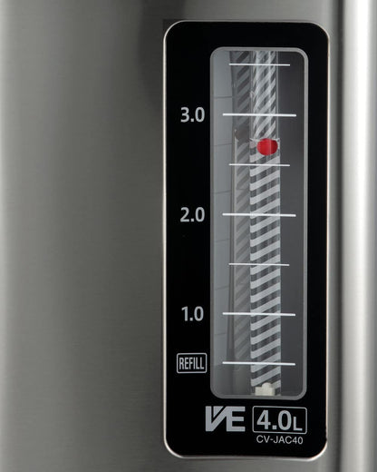 Zojirushi Water Boiler and Warmer 4.0-Liter (Stainless Black)