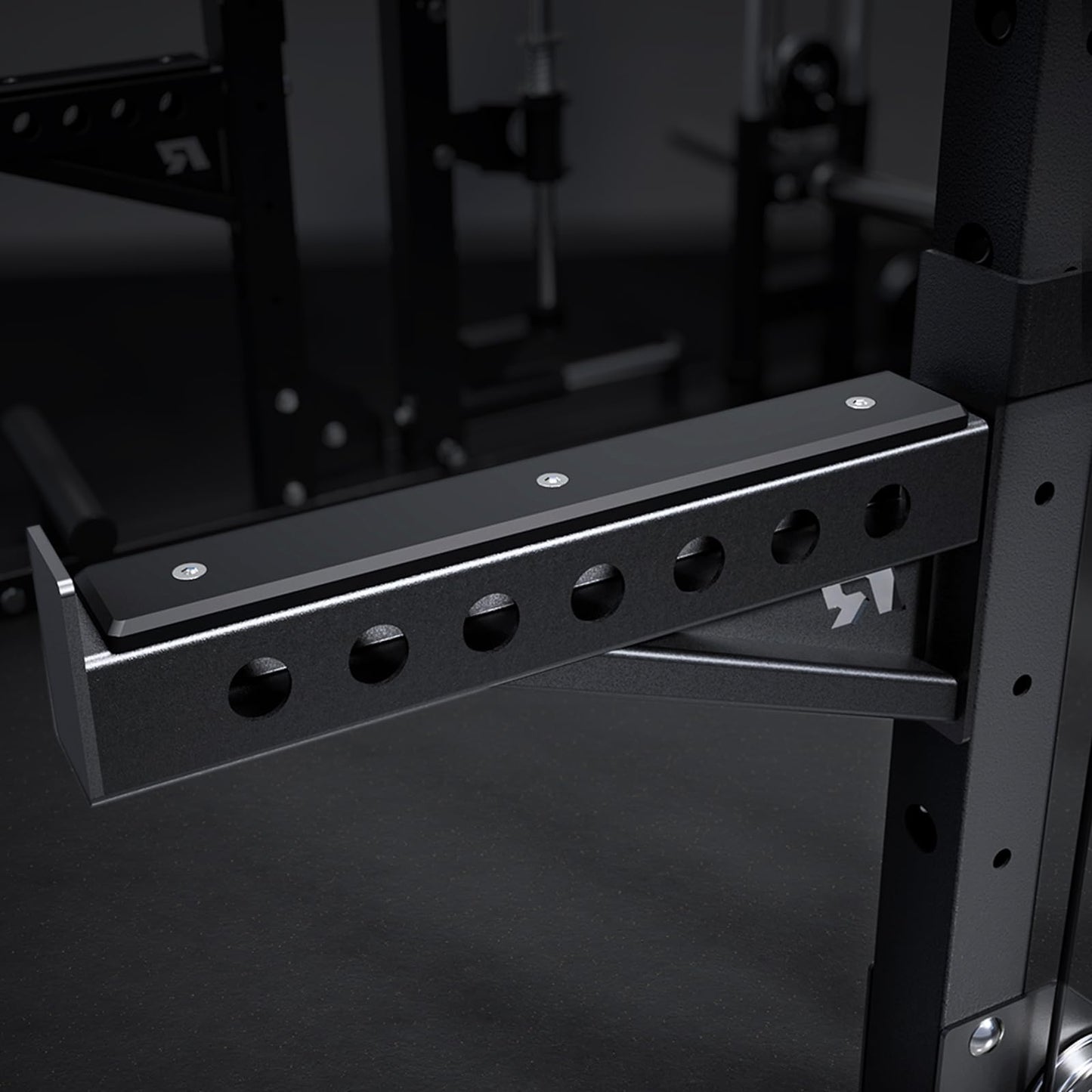 RitFit M2 Smith Machine with Cable Crossover System, 3D Functional Trainer & Power Cage, 16 Adjustment Holes, 6 Storage Pegs for Full-Body Home Gym(M2 Pro Black)
