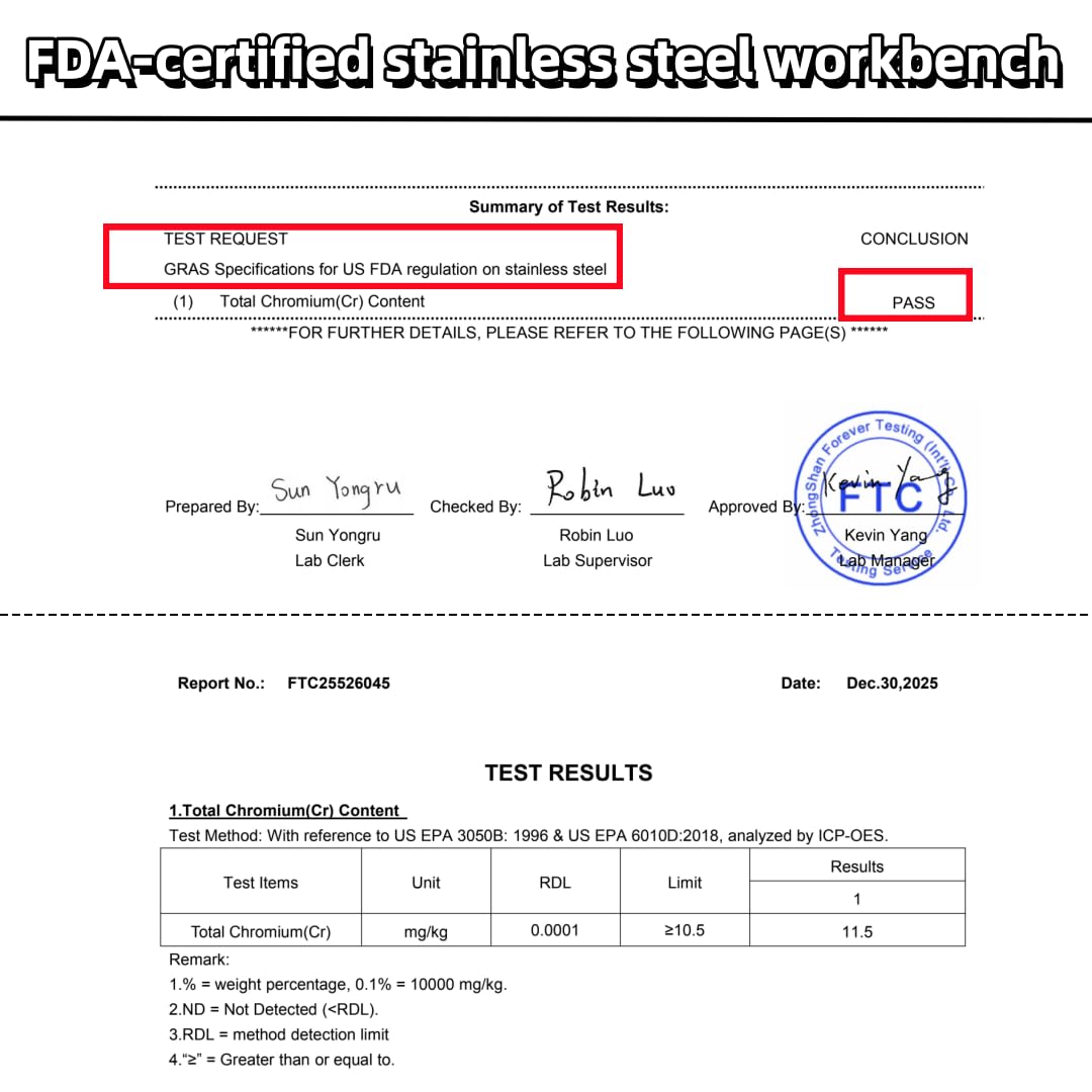 Stainless Steel Table with Wheels for Food Preparation and Work, Multi-Size Optional, Three-Layer Variable Two-Layer Metal Commercial Workbench Outdoor, Restaurant, Kitchen (72" Lx24 Wx34 H)