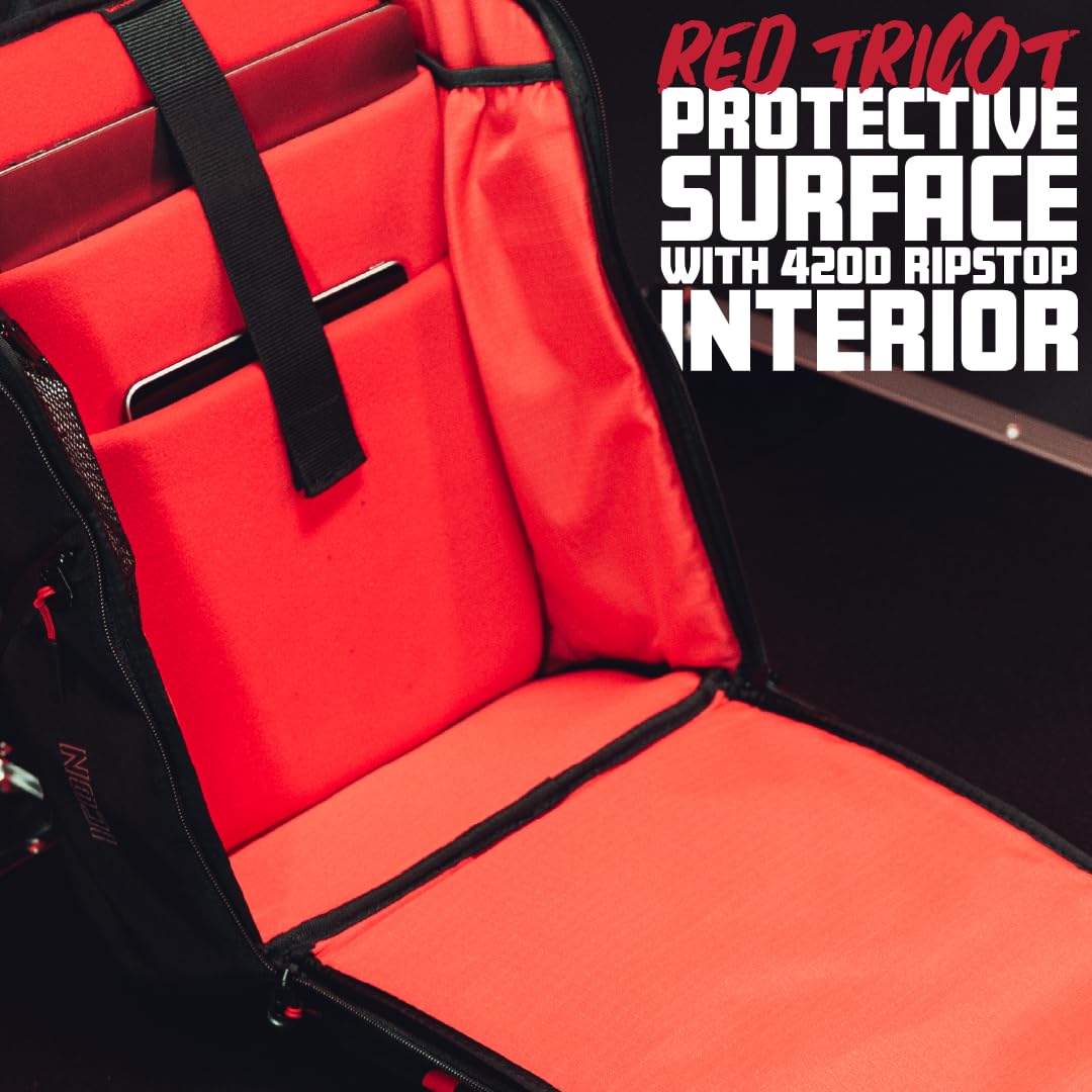 Gator Cases ICON Series Backpack with Weather-Resistant Exterior and Two 10.5" Laptop Compartments, (G-ICON-BP)
